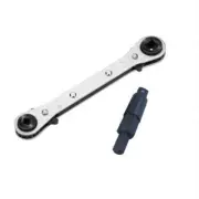2 Pcs Air Conditioning Service Wrench Step Hex Key Adapter 3/16 In. And 5/16 In