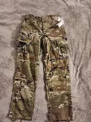 Trouser Army Combat Pants Unisex M Long Insect Shield Wide-Leg Straight Cargo