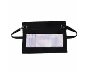 Aprons Kitchen Apron Black Light Tie Dye Half Length Long Waist With Pockets Accessories