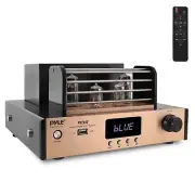 Pyle 1000W Home Audio Desktop Stereo Vacuum Hi-Fi Power Amplifier Receiver