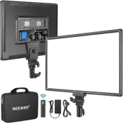 Neewer 288 Large LED Video Light Panel with 2.4G Remote Control, 4800LM Bi-color