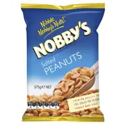 Nobbys Salted Peanuts 375g x 12