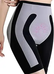 [Vibhgtf] Fibre Recovery Shaper, Shorts Shapewear - High Waisted Trousers for Women for Tummy Control, Lace Butt Lifter Shapewear Waist Support and Hip Lift Trousers for Shaping