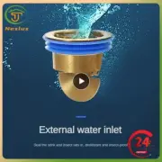 Water Drain Filter Floor Strainer Plug Trap Siphon Sink Anti Odor Pest Preventio