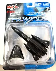 Maisto Tailwinds SR-71 Blackbird Warplane US Air Force w/Stand Orig Package