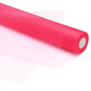 Tulle Fabric Rolls, 24 Inch by 50 Yards Fabric Spool Tulle, Bright Rose Red