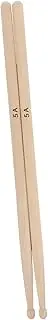 HANABASS 1 Pair Professional Maple Drumsticks Pair for Beginners and Music Lovers Smooth Grip Durable Wooden Drumsticks for Percussion Drums and Dumb Drums