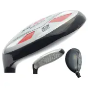 Left Handed - Majek Golf Senior Men's #9 Hybrid Senior Flex Club, Arthritic Grip