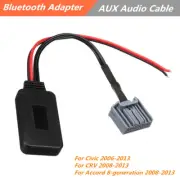 Wireless Bluetooth AUX Cable Audio Receiver Adapter For Honda Civic CRV Accord