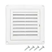 4" Louvered Dryer Vent Cover by Vypart - Exterior Wall Air Vent Cap Replaceme...