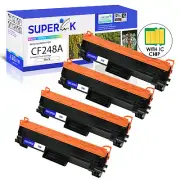 4 Pack Black CF248A 48A Toner for HP LaserJet Pro M15W M15A M16W 1,000 Pages