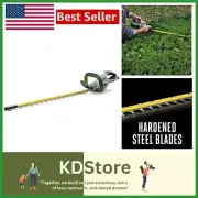 Powerful 24" Cordless Hedge Trimmer with Brushless Motor for Precision Cutting