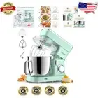 Elegant 6QT Stand Mixer with 10+ Speeds in Green - Effortless Baking Made Easy