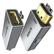 HDMI to DisplayPort Adapter | 4K@60Hz HDMI (Source) 2.0 Male to DP (Display) ...