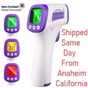 Digital Medical Infrared Thermometer 3-Color LCD, Baby Kids & Adult Fever Alarm