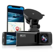 REDTIGER 4K Dash Camera Front Single WiFi Smart APP Connect Dash Cam for Car
