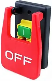 TIOYW KJD17B 220V-240V 16A 5E4 electromagnetic Safety Switch with Emergency Stop Cover