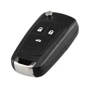 CherrysC Flip remote key case 3 button HU100 for Opel black
