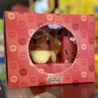 在飛比找Yahoo!奇摩拍賣優惠-寶可夢 伊布絨毛玩偶禮盒(附 金莎 巧克力) Pokemon