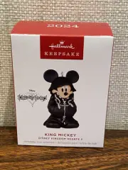 Hallmark Keepsake 2024 King Mickey Disney Kingdom Hearts Christmas Ornament