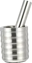 1 Set Stainless Steel Garlic Masher Household Garlic Crusher for Easy Mincing Portable Kitchen Tool Present for Friends and Family Design