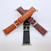 38/42mm Genuine Leather Apple Watch Band Strap for iWatch Series 5 4 3 2 40/44mm