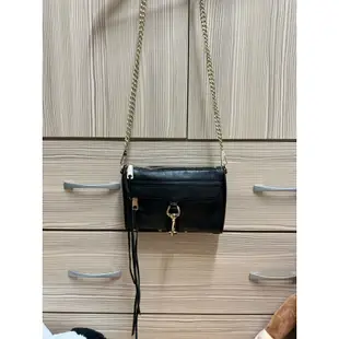 二手 Rebecca Minkoff MINI MAC 黑金