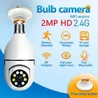 1080P WiFi Camera Light Bulb Security Home IP Camera Wireless CCTV Night Vision