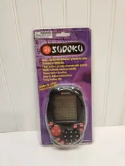 Sudoku Challenger Handheld Electronic Game Any Level Pocket Travel New NIP Black