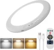 Rechargeable Motion Sensor Ceiling Light, Magnetic Wireless Battery Operated Cei