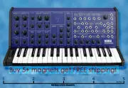 KORG UNIVOX 700s 700 800DV Mini MAXI MS-20 PS 3100 3200 3300 SYNTH fridge magnet