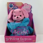 Barbie Mattel Perfectly Plush Pillow Surprise Pasha Puppy New