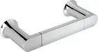 Chrome Modern Double Post Bathroom Hand Towel Bar