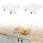 Cutting Board Acrylic Cutting Board with Counter Lip Anti Slip Transparent haP៚