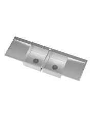 [Cefito] Stainless Steel Kitchen Sink 155X50cm in Silver