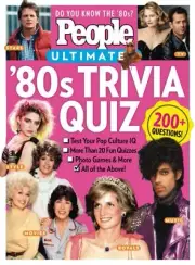PEOPLE Ultimate 80's Trivia Quiz [Paperback] The Editors of PEOPLE