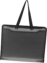 Document Bag File Holder with Capacity Transparent Art Organizer Pouch for Students and Artists Versatile Storage for Files Books and Artwork