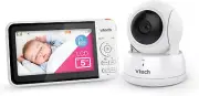 Vtech BM5550AU 5" Full Colour Pan & Tilt Video Baby Monitor