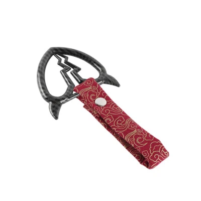 Car JDM Devil Broken Heart TSURIKAWA Carbon Ring Red Clouds Nylon Handle Strap
