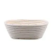 WCIC New Rattan Basket Pastry Storage Basket Tray Home Storage
