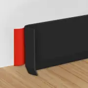 Flexible Wall Baseboard Molding Trim, Self-Adhesive Rubber Baseboard Walls, Pee