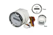 Pactrade Marine Boat KUS Engine Hour Meter Gauge for Boat Outboard 2'' SS 316