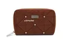 MIMCO CELESTIAL MIM PURSE IN COGNAC BROWN LEATHER WALLET BNWT RRP$129