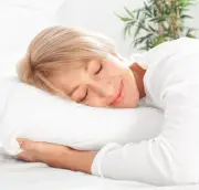 Cloud Nine Comforts 50/50 White Goose Down & Feather Medium Luxury Pillow