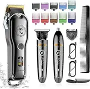 Electric Shaver for Women foil shaver for women Lady Epilator Electric Razors Kit Hair Remover for Face Chin Arm Leg Armpit Bikini Trimmer Painless Waterproof USB Rechargeable Cordless Dry Wet with Detachable Head 3 in 1