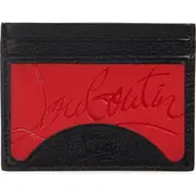 Christian Louboutin Kios Sneaker Sole Leather & TPU Card Case