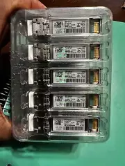 Original Cisco 1 Pack of 5Pcs SFP-10G-LR. NEW IN CLAMSHELL W/holo In Stock.