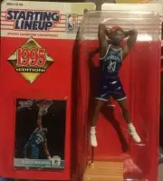 Alonzo Mourning Charlotte Hornets Basketball Starting Lineup Georgetown Heat Nib