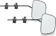 MILENCO FLAT GLASS XXL GRAND AERO TOWING MIRRORS CARAVAN CAR TRAILER ACCESSORIE