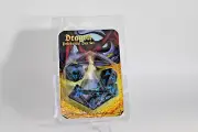 Black Oak Workshop 7-Dice RPG Set - Swirl: Dragon Sea